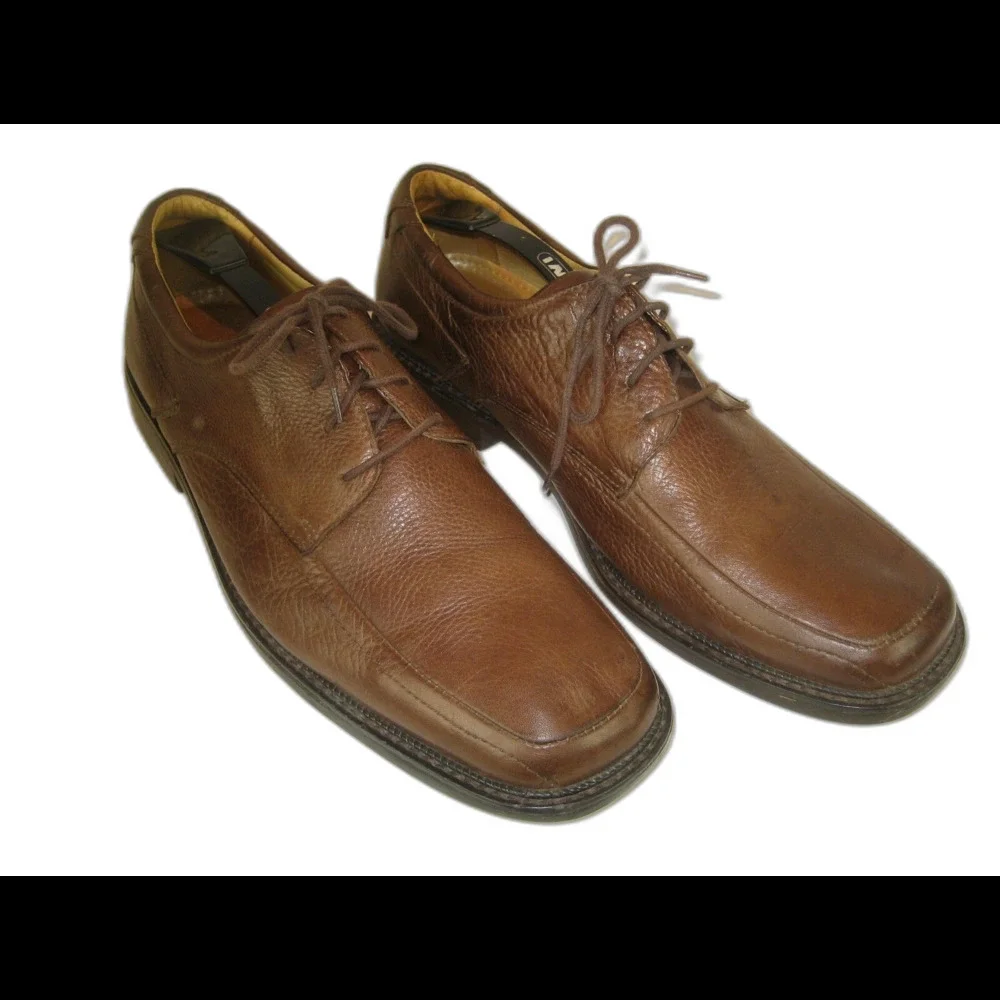 Mens Florsheim Brown Leather (Brazil) Lace-Up Men’s Shoe sz 12 M